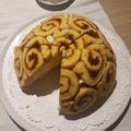 P.U.Adrienn Cooksnap-ja, amikor elkészítette a(z) Barackos Charlotte torta receptet.