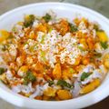 Hadia Anwar 's cooksnap of when they made Chickpea salad with yogurt and tamarind sauce.