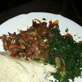 Bonnie Maithya's cooksnap of when they made Fried omena with greens.
