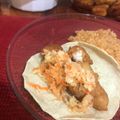 El cooksnap de Maricarmen Meza cuando hizo Tacos de pescado.