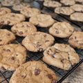 Scott's cooksnap of when they made Chocolate Chip Cookies.