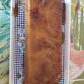El cooksnap de Inma Lara cuando hizo Pudín de manzana al microondas.