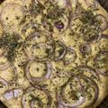 El cooksnap de Romina Pollero López cuando hizo Focaccia sin Gluten Fabián.
