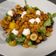 El cooksnap de Samanta Redfield cuando hizo Ensalada de garbanzos crujientes, mango, granada y mozzarella.