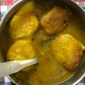 Pooja Singh's cooksnap of when they made Sambhar Vada.
