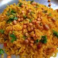  Mrinalini Sinha का कुकस्नैप जब उन्होंने पोहा (poha recipe in Hindi) बनाया था।