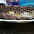 El cooksnap de Julieta Lereah cuando hizo Arrollado de carne picada.