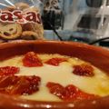 El cooksnap de José Oliver cuando hizo Queso provolone a la miel en estuche Lékué.