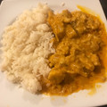 El cooksnap de Oscar Napal Basarte cuando hizo Pollo al curry acompañado de arroz.