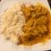El cooksnap de Oscar Napal Basarte cuando hizo Pollo al curry acompañado de arroz.