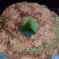 Cooksnap dari fifimasak untuk resep Chiffon Pandan Keju