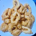 El cooksnap de Xabier De Bidegain cuando hizo Calamares fritos con tempura casera.