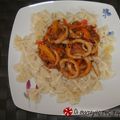 Cooksnap από tahitian στη συνταγή Κοκκινιστό με καλαμαράκια
