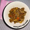 Cooksnap dari Bunda Olla untuk resep Oseng Paru sapi Pedas