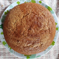 El cooksnap de Rocio Basto cuando hizo Torta integral de flan sin azúcar.