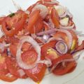 Alvin omondi's cooksnap of when they made Kachumbari.