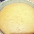 El cooksnap de Maria Luna cuando hizo Bizcochuelo con manteca.