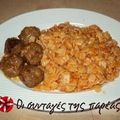 Cooksnap από ΑΡΓΥΡΗ στη συνταγή Κεφτεδάκια με χυλοπίτες