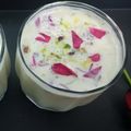 Rooma Srivastava का कुकस्नैप जब उन्होंने केसर बादाम ठंडाई (Kesae badam thandai recipe in hindi) बनाया था।