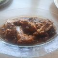 El cooksnap de Desiree Ossorio Atahona cuando hizo Conejo en salsa.
