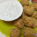 Cooksnap-ul lui Pavel Jeni atunci când a preparat Falafel (la cuptor) cu sos de iaurt.