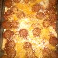 tabatha.jeter's cooksnap of when they made meat ball sub casserole.