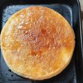 El cooksnap de Natalia Yarussi cuando hizo Budín de Pan fácil.