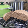 El cooksnap de Analia Elizabeth Bravo cuando hizo Pan integral tipo westfalia o hausbrot.