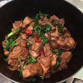 Joan 的 下酒菜-塔香燒雞(三杯雞) cooksnap