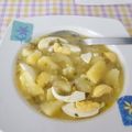 El cooksnap de Vicky cuando hizo Patatas guisadas en salsa verde.