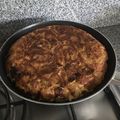 El cooksnap de Romina Virginia Suarez cuando hizo Tortilla de papas, cebolla, morrón y panceta ahumada.