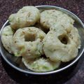 Binita Patel's cooksnap of when they made Khichu or papdi lot.