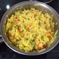 El cooksnap de Julia D cuando hizo Arroz Amarillo con Vegetales 🥕🌶.