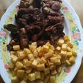 El cooksnap de Jluis tote cuando hizo Conejo al ajillo con patatas.