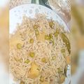 Umme Azaan Khan's cooksnap of when they made Matar (peas) Potato Pulao Biryani.