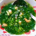 Cooksnap của Phan Bao Van khi họ làm theo món Canh Rau Bồ Ngót Nấu Tôm