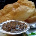 Meghal saxena का कुकस्नैप जब उन्होंने छोले भटूरे (chole bhature recipe in Hindi) बनाया था।