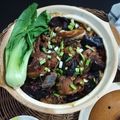 Cooksnap Mizzanem semasa beliau membuat Nasi Ayam Claypot.