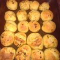 El cooksnap de Roxana Herner cuando hizo Pancitos Saborizados de Cebolla, Salame, Queso y Provenzal.