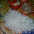 El cooksnap de Patri Caire cuando hizo Tomates rellenos.
