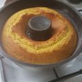 El cooksnap de Eduardo cuando hizo Torta de🍊🍊 naranja 🍊🍊.