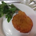 El cooksnap de Maria Dolores Reinoso Norte cuando hizo Tortillitas de Bacalao al estilo Algecireño (Cádiz).