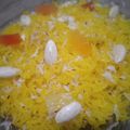 Zarqa Ch's cooksnap of when they made Zarda.