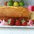 Cooksnap από Ismini στη συνταγή Σιροπιαστό κέικ φράουλας με γιαούρτι