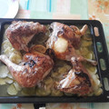 El cooksnap de jose cuando hizo Pollo al horno con patatas.