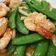 รูป Cooksnap ของ piya peipei เมื่อเขาทำ กุ้งผักถั่วลันเตา