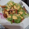 El cooksnap de Yaiza Caballero cuando hizo Ensalada ranchera con lomo empanado🥬🥬.