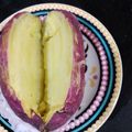 Cooksnap de Cael Horta quando cozinhou Batata Doce no Microondas.