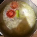 El cooksnap de Jose Juan Perez Romero cuando hizo Caldo de pollo con arroz blanco.