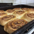 El cooksnap de Melisa Chambilla cuando hizo Rolls de manzana 🍎😍.